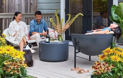 5 Unexpected Ways G&J Heated Furniture Transformed Meredith Peck's Outdoor Space